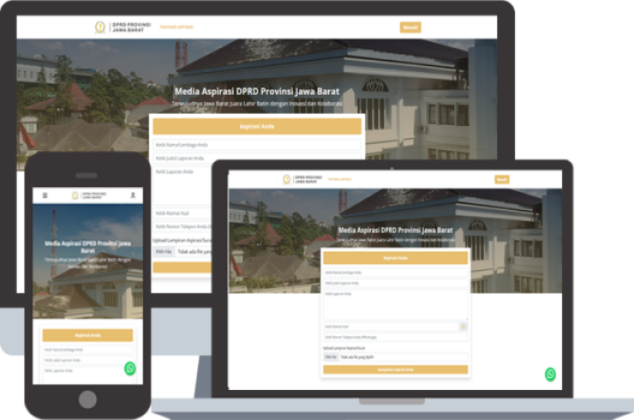 Web Aplikasi Aspirasi DPRD Provinsi Jabar